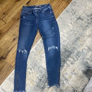 Just USA jeans with zipper detail